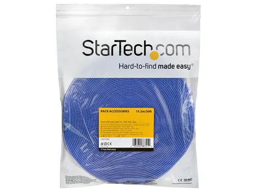 Verstelbare kabelbinders 15.2 Meter Blauw