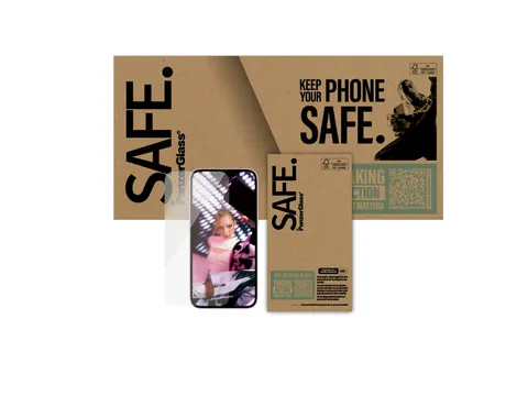 PanzerGlass SAFE. by Screen Protector iPhone New 16e 2026 | 16e | 1