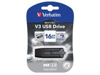 V3 USB-stick 3.0 16GB, zwart