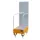 verrijdbare opvangbak,v. 2x60l vat,opvangvol. 60l,HxBxD 1685x500x875mm