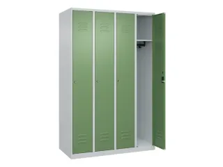 locker,HxBxD 1850x1200x500mm,4vak,vak B 300mm,cil.-slot - 2