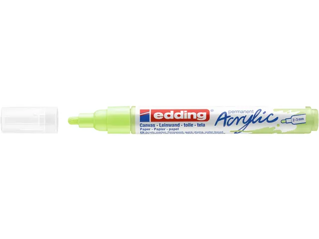 Acrylmarker edding e-5100 medium pastel groen