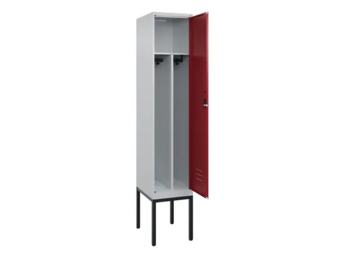 locker voor scheiding van kleding,HxBxD 2120x400x500mm,1vak