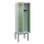 locker,HxBxD 2120x600x500mm,2vak,vak B 300mm,cil.-slot,voetonderstel