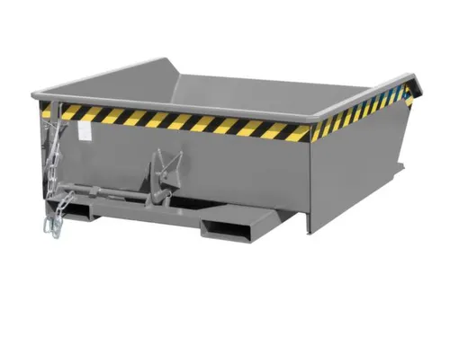 mini-kiepbak,HxLxB 450x1385x1280mm,0,46m³,draagverm. 1000kg,RAL7005