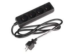 4-Voudige Stekkerdoos Met Krimpkous - 3G1.5 - 1.5m - Penaarde