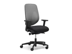 Giroflex Bureaustoel 353 met automatic-move mechanisme Net Grijs