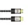 Premium Hdmi 2.0 Braided Cable With Gold Plated Connector 4k 2 Meter