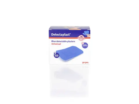 Detectaplast Pleister Waterafstotend X-Ray blauw 50x72mm 50 Stuks
