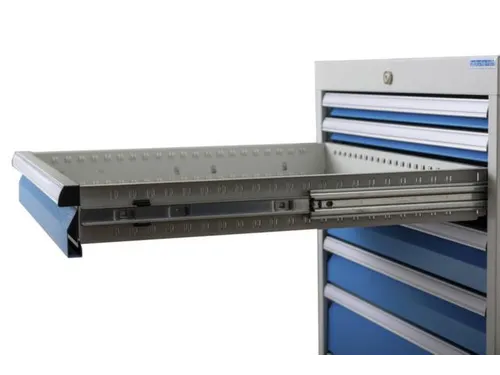 werkbank,HxBxD 860x2000x750mm,onderstel RAL3020,fronten RAL5010