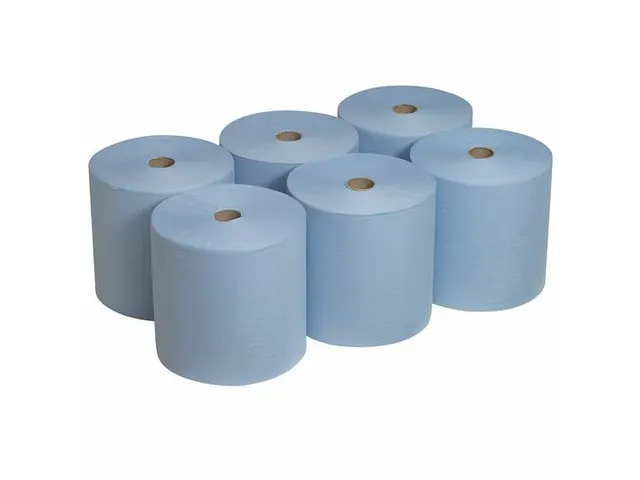 Scott 6668 handdoekrol Airflex 1-laags Blauw