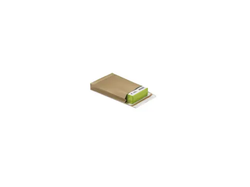 Sendbag verzendverpakking IEZZY 38/42 x 44 + 9,5cm bruin 200 stuks