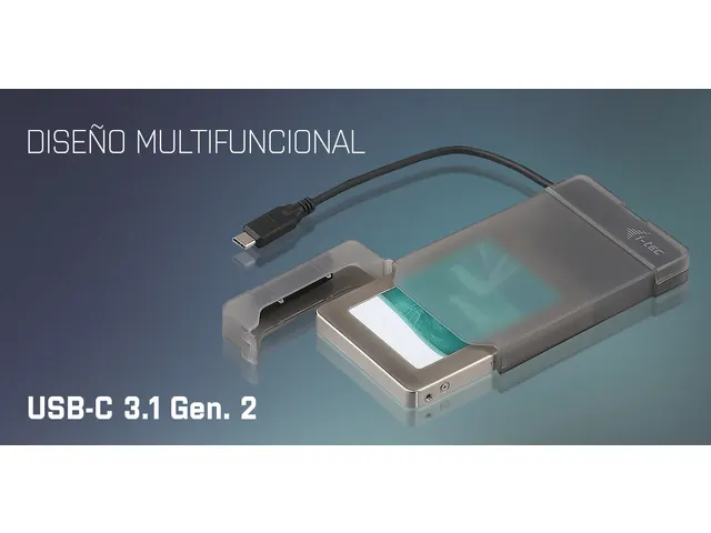 i-tec C31MYSAFEU313, HDD-/SSD-behuizing, 2.5 inch, SATA, SATA II, SATA