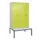 PBM-locker met bank,HxBxD 2120x1200x815mm,4vak,vak B 300mm