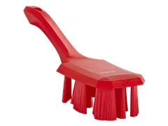 UST 4179-4 afwasborstel, rood harde vezels, korte steel, 70x260mm