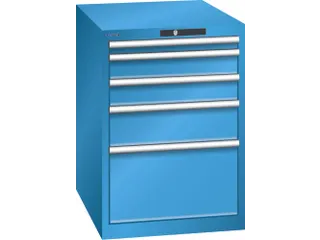 Ladenkast Hxbxd 800x564x725mm 5laden 75kg Va Afwerking Ral5012 - 2