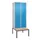 Z-garderobekast,HxBxD 2120x800x815mm,4vak,vak B 400mm,cil.-slot