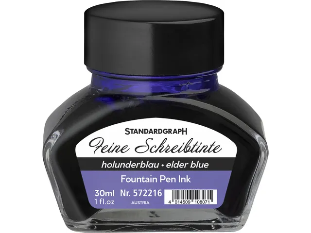 Encre calligraphique Standardgraph 30ml bleu sureau