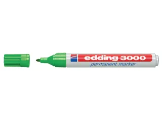 Viltstift edding 3000 rond lichtgroen 1.5-3mm - 1
