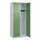 locker,HxBxD 1850x800x500mm,2vak,vak B 400mm,cil.-slot,staand op vloer