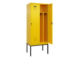 locker voor scheiding van kleding,HxBxD 2120x800x500mm,2vak