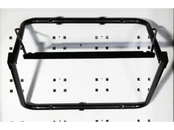 Wandhouder voor poetsrollen,v. reinigingsstation,HxB 300x440mm