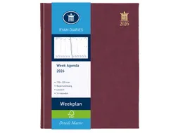 Agenda 2027 Ryam Weekplan Mundior 7dagen/2pagina's bordeaux
