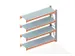 Rayonnage Grande Largeur élément Suivant Hxlxp 2700x2785x800mm 4plat