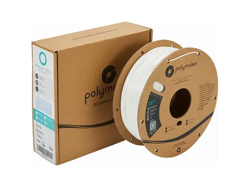 Polymaker PolyLite PETG White Filament 1,75 mm / 3kg