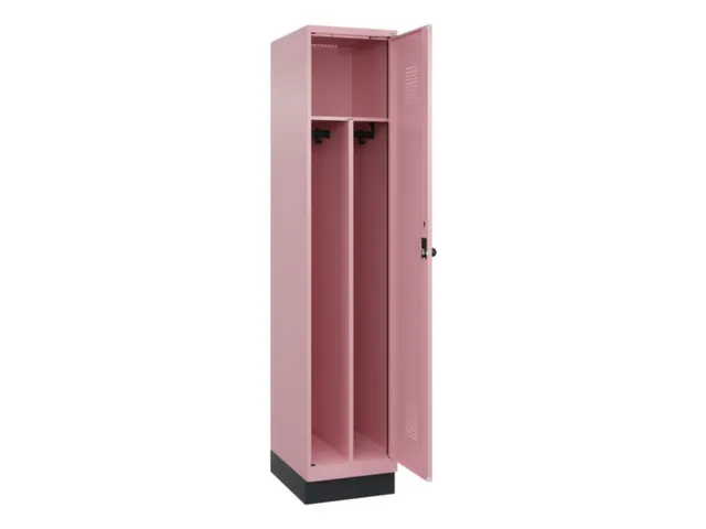 locker voor scheiding van kleding,HxBxD 1950x400x500mm,1vak