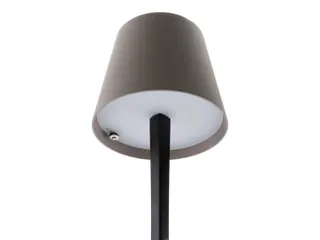Securit Tafellamp Milano LED Zwart-Taupe oplaadbaar dimbaar - 3