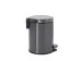 Ronde Step-On Pedaalemmer 6 liter Metallic grafiet