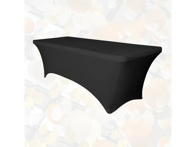 Housse de table BRASQ 183x76x74cm noir