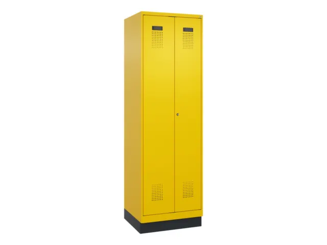 locker voor scheiding van kleding,HxBxD 1950x600x500mm,2vak