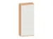 kantoorkast,HxBxD 1920x800x430mm,decor romp beuken,decor front wit
