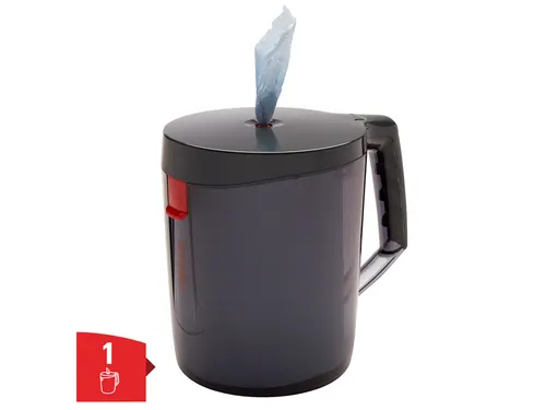 Poetsroldispenser WypAll reach centerfeed zwart 6221