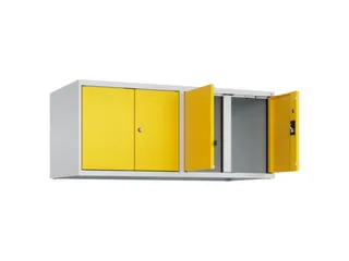 opzetkast,v. locker voor scheiding van kleding,4vak.,vak B 300mm - 1