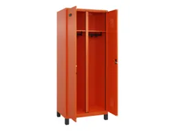 locker voor scheiding van kleding,HxBxD 1950x800x500mm,2vak