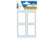 Boek Etiket Herma 5713 40x55mm wit met grijs kader 24 stuks