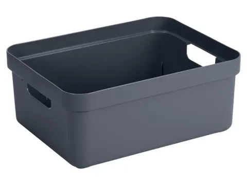 Boite Sigma Home - 24L Bleu fonce44,5 x 34,5 x 18 cm
