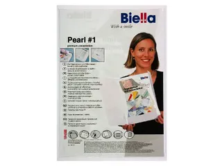 Offertemap Pearl1+insteektas A4 2 flappen wit - 3