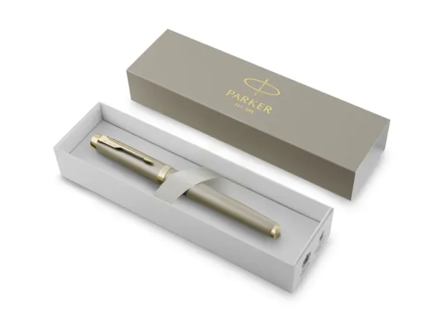 Rollerpen Parker IM Finish Touch Sandstone fijn zwart