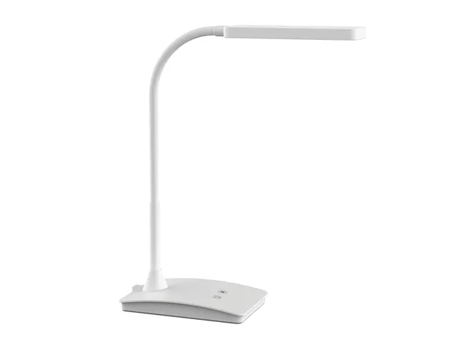 Bureaulamp MAUL Pearly LED voet dimbaar colour vario Wit