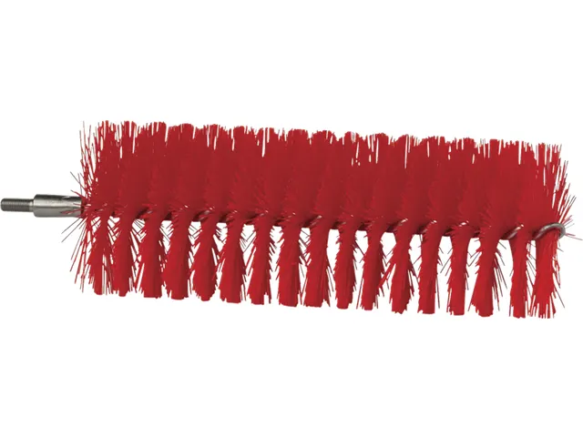Pijpborstel voor Flexibele Kabel Ø 60mm Medium Rood