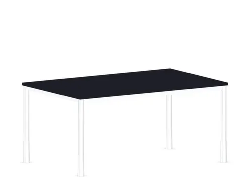 In hoogte verstelbaar bureau,HxBxD 720-840x1600x1000mm,CC-zwart