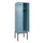 locker,HxBxD 2120x600x500mm,2vak,vak B 300mm,cil.-slot,voetonderstel