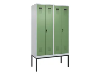 PBM-locker,HxBxD 2120x1200x500mm,4vak,vak B 300mm,draaigrendel - 2
