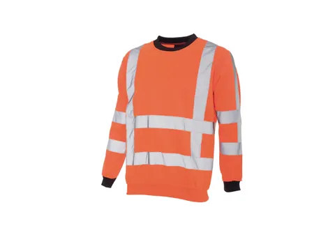 Intersafe Infra-line sweater, fluo oranje, maat 7XL, per stuk