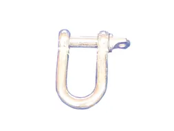 schakel,v. afzetketting,HxB 54x45mm,staal,geel