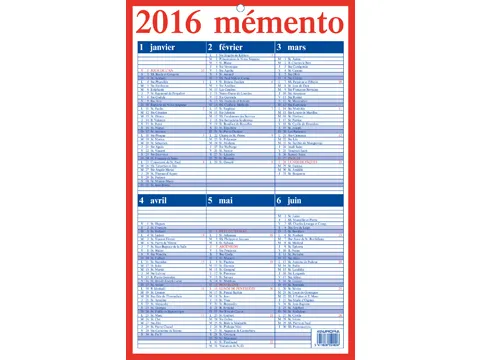 Memento 10 français, 2026
